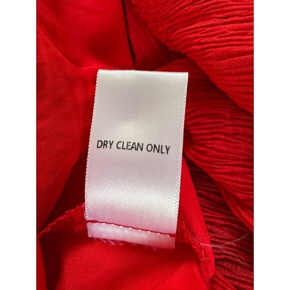 Altar'd state Red Short Sleeves Square Neck Baby Doll Mini Dress Womens Size L - Picture 8 of 8